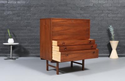 Yngve Ekstr m Yngve Ekstr m Walnut Drop Leaf Writing Desk for Dux