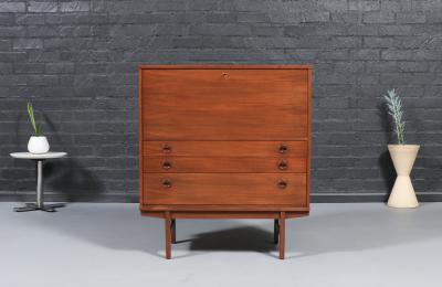 Yngve Ekstr m Yngve Ekstr m Walnut Drop Leaf Writing Desk for Dux