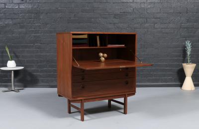 Yngve Ekstr m Yngve Ekstr m Walnut Drop Leaf Writing Desk for Dux