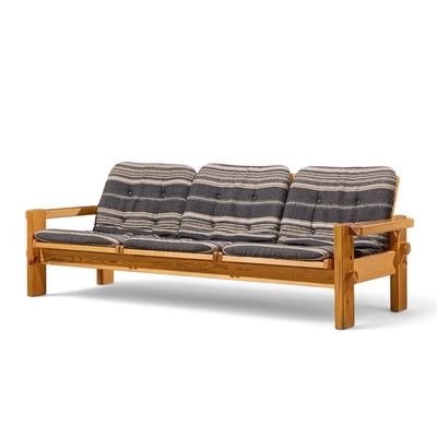 Yngve Ekstr m Yngve Ekstr m for Swedese Dymling Mid Century Swedish Pine Sofa