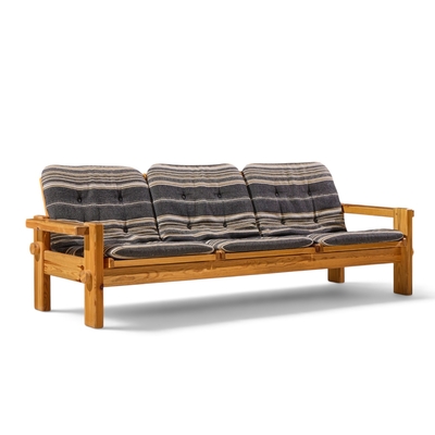 Yngve Ekstr m Yngve Ekstr m for Swedese Dymling Mid Century Swedish Pine Sofa