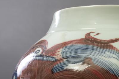 Yoshida Takashi Japanese Glazed Ceramic Vase