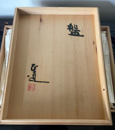 Yoshikawa Masamichi Japanese Contemporary Ceramic Sculptural Slab Yoshikawa Masamichi