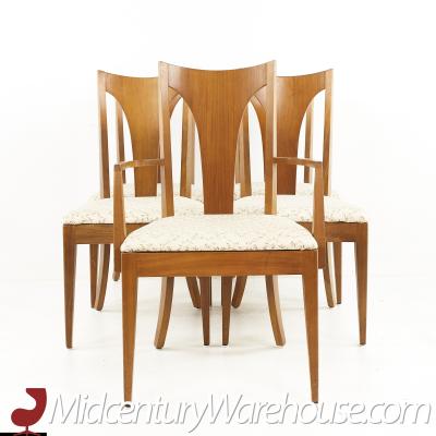 Young Manufacturing Mid Century Dining Chairs Set of 5