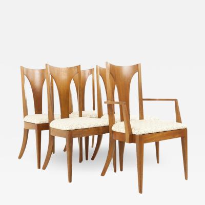Young Manufacturing Mid Century Dining Chairs Set of 5