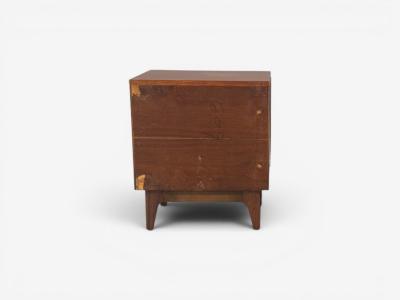 Young Manufacturing Modern Nightstands Walnut USA 1960s
