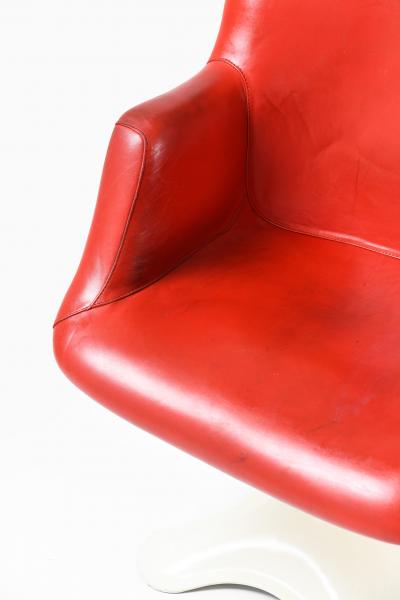 Yrjo Kukkapuro Armchairs Model Junior Produced by Haimi