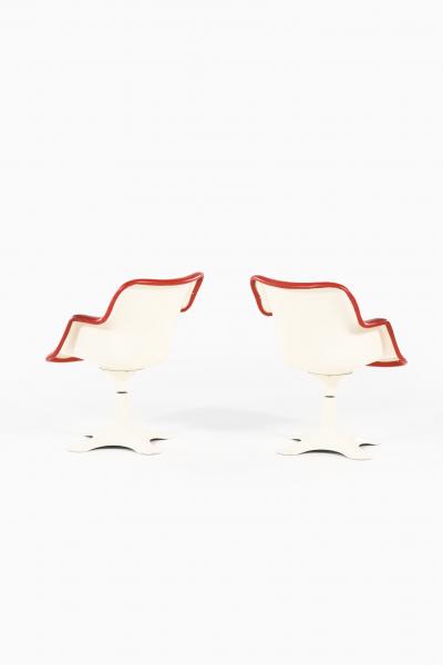 Yrjo Kukkapuro Armchairs Model Junior Produced by Haimi