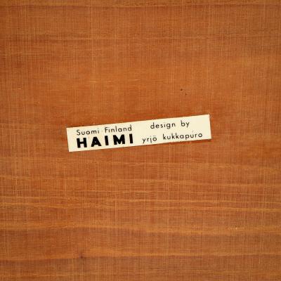 Yrjo Kukkapuro Ateljee Coffee Table in Teak by Yrj Kukkapuro for Haimi Finland 1963