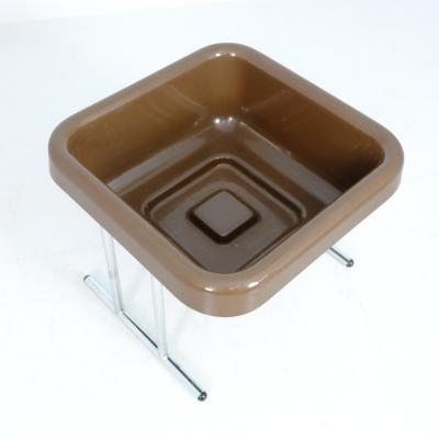 Yrjo Kukkapuro Modern Yrj Kukkapuro Magazine Flower Table Model 3666 Haimi Finland 1970s