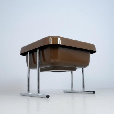 Yrjo Kukkapuro Modern Yrj Kukkapuro Magazine Flower Table Model 3666 Haimi Finland 1970s