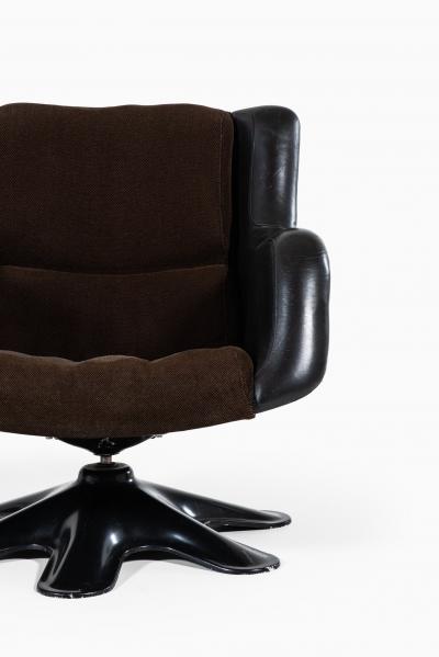 Yrjo Kukkapuro Yrj Kukkapuro Easy Chairs Model 418 Produced by Haimi in Finland