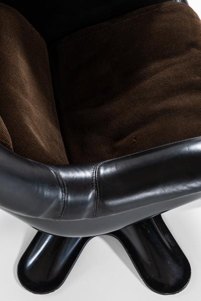 Yrjo Kukkapuro Yrj Kukkapuro Easy Chairs Model 418 Produced by Haimi in Finland