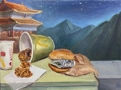 Yu Su Dollar Burger under Stars
