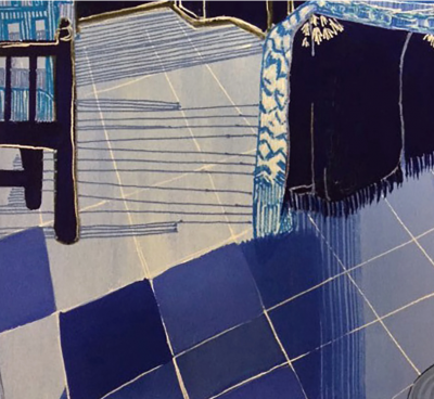 Yuko Kyutoku Blue Cafe