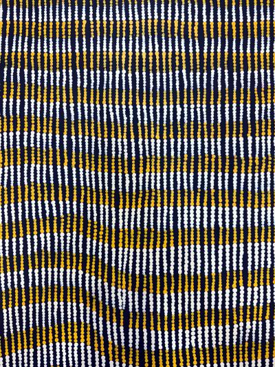 Yukultji Napangati Large Abstract Dreamtime Aboriginal Painting by Yukultji Napangati