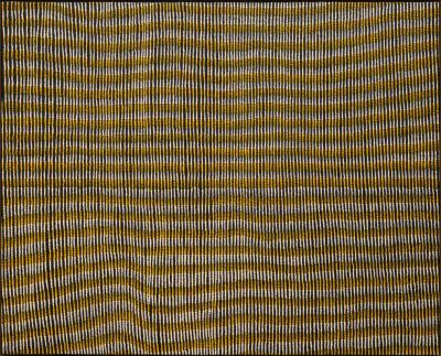 Yukultji Napangati Large Abstract Dreamtime Aboriginal Painting by Yukultji Napangati