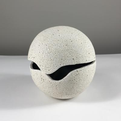 Yumiko Kuga Ceramic Orb Covered Vessel by Yumiko Kuga