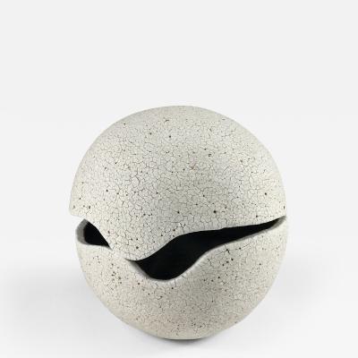 Yumiko Kuga Ceramic Orb Covered Vessel by Yumiko Kuga