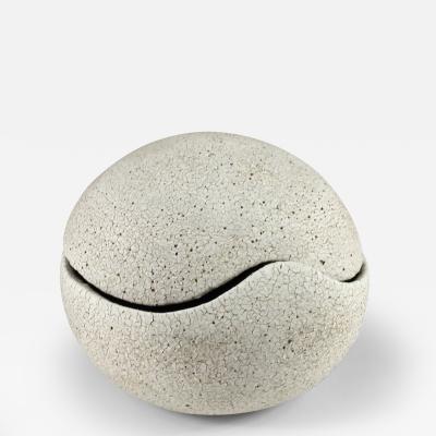 Yumiko Kuga Covered Orb Vessel by Yumiko Kuga