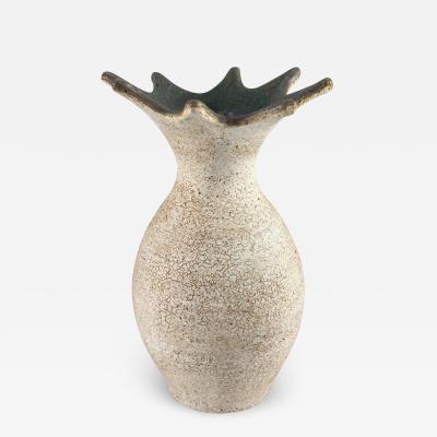 Yumiko Kuga Flared Vase Pottery by Yumiko Kuga