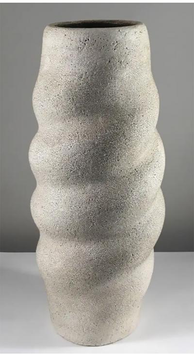Yumiko Kuga Tall Spiral Vase by Yumiko Kuga