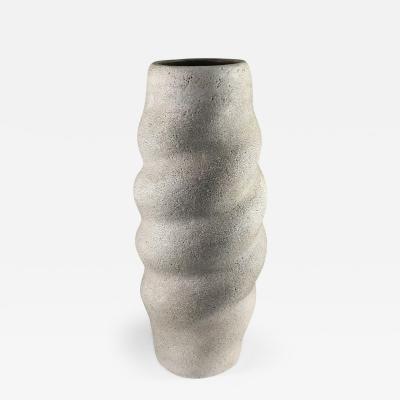 Yumiko Kuga Tall Spiral Vase by Yumiko Kuga