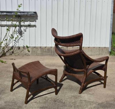 Yuzru Yamakawa Yuzuro Yamakawa Lounge Chair and Ottoman