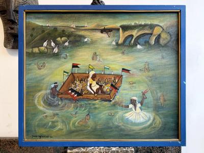 Yves Lafontant Voodoo Vodou Ceremony at Sea