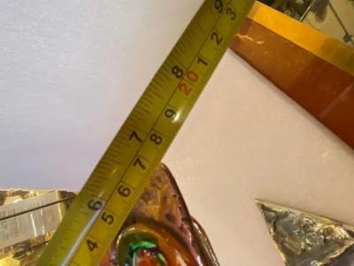 Yves Lohe 1970 80 Butterfly In Bronze And Glass Paste Sculpture Signed LOHE