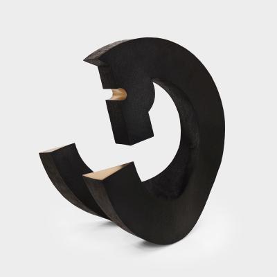 Yves PAGART BOTH IRONS IN THE AIR One of a kind culbuto horse sculpture