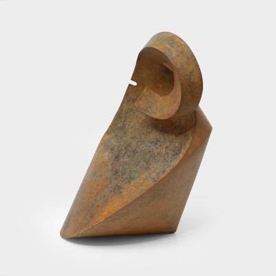 Yves PAGART HERMAPHRODITE One of a kind culbuto zinc sculpture