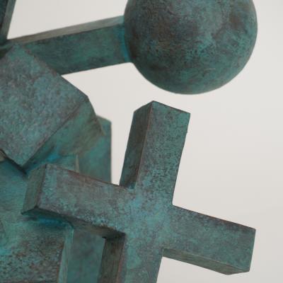 Yves PAGART JUGGLER One of a kind modernist sculpture