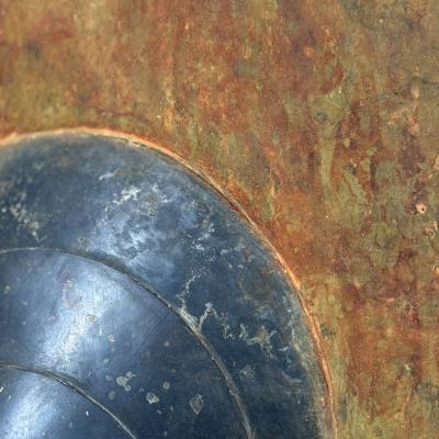 Yves PAGART LE MEROU One of a kind zoomorphic wall sculpture