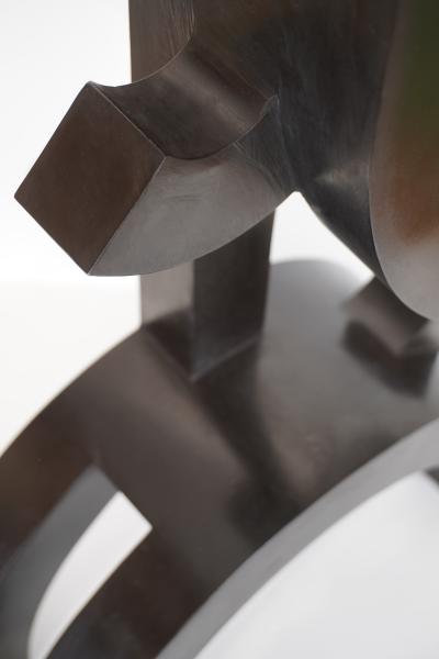 Yves PAGART THE ACROBATS One of a kind modernist sculpture