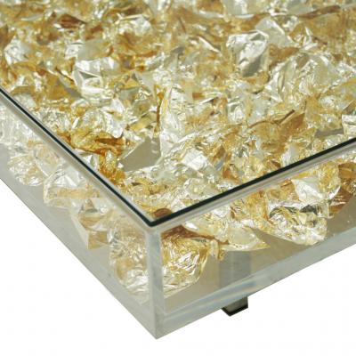 Yves klein Yves Klein Gold Monogold French Coffee Table