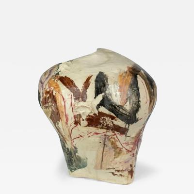 Zachary Weber Zachary Weber contemporary polychrome ceramic sculpture slice study