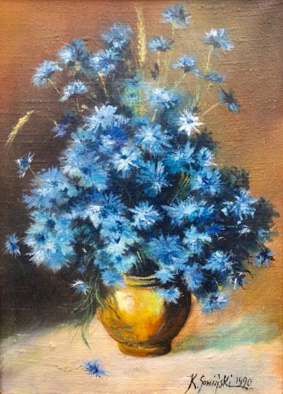 Zaklad Stolarski Blue Daisies 