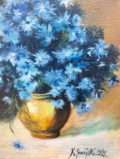 Zaklad Stolarski Blue Daisies 