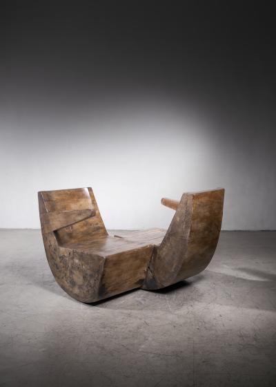Zanine Caldas Namoradeira two seater chair