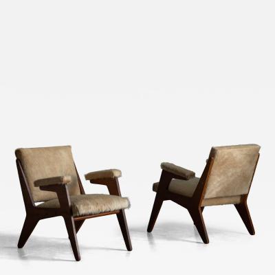 Zanini de Zanine Caldas H Armchairs by Jos Zanine Caldas Brazil 1950s