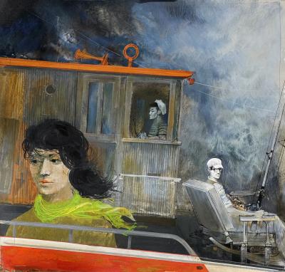 Zeke Ziner Romance Love Triangle on Fishing Boat