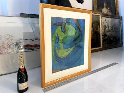 Zeke Ziner Two Whales Swirl in Love Dance