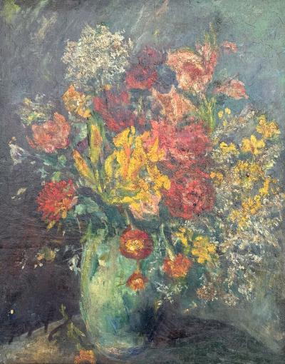 Zelma U Baylos Floral Still Life 