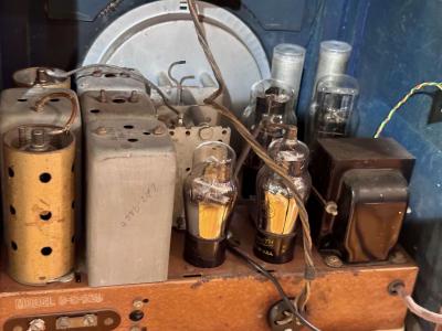 Zenith Model 6 S 229 Tombstone Radio 1938 With Adapter for Bluetooth