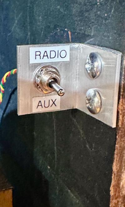 Zenith Model 6 S 229 Tombstone Radio 1938 With Adapter for Bluetooth