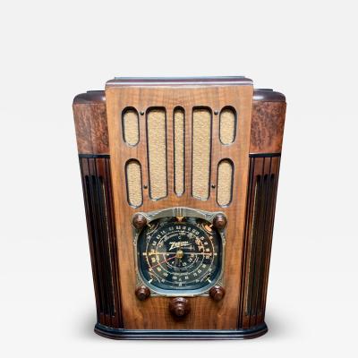 Zenith Tombstone Radio 1937 Zenith 10 S 130 Black Dial Bluetooth Radio