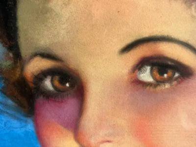 Zo Mozert Golden Age of Illustration Beautiful Smiling Woman Female Illustrator