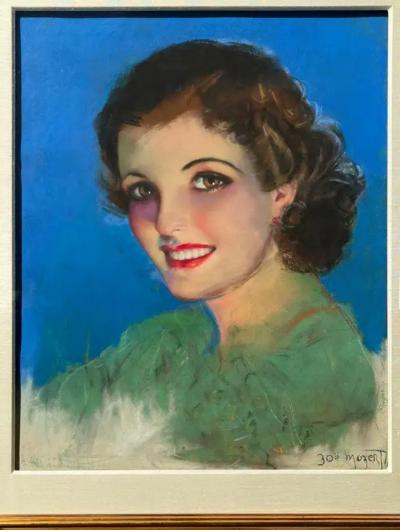 Zo Mozert Golden Age of Illustration Beautiful Smiling Woman Female Illustrator