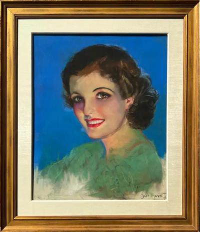 Zo Mozert Golden Age of Illustration Beautiful Smiling Woman Female Illustrator